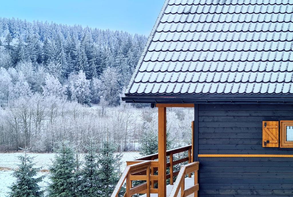 Osada Sierpnica - Uroczy dom z kominkiem w Górach Sowich Exterior foto