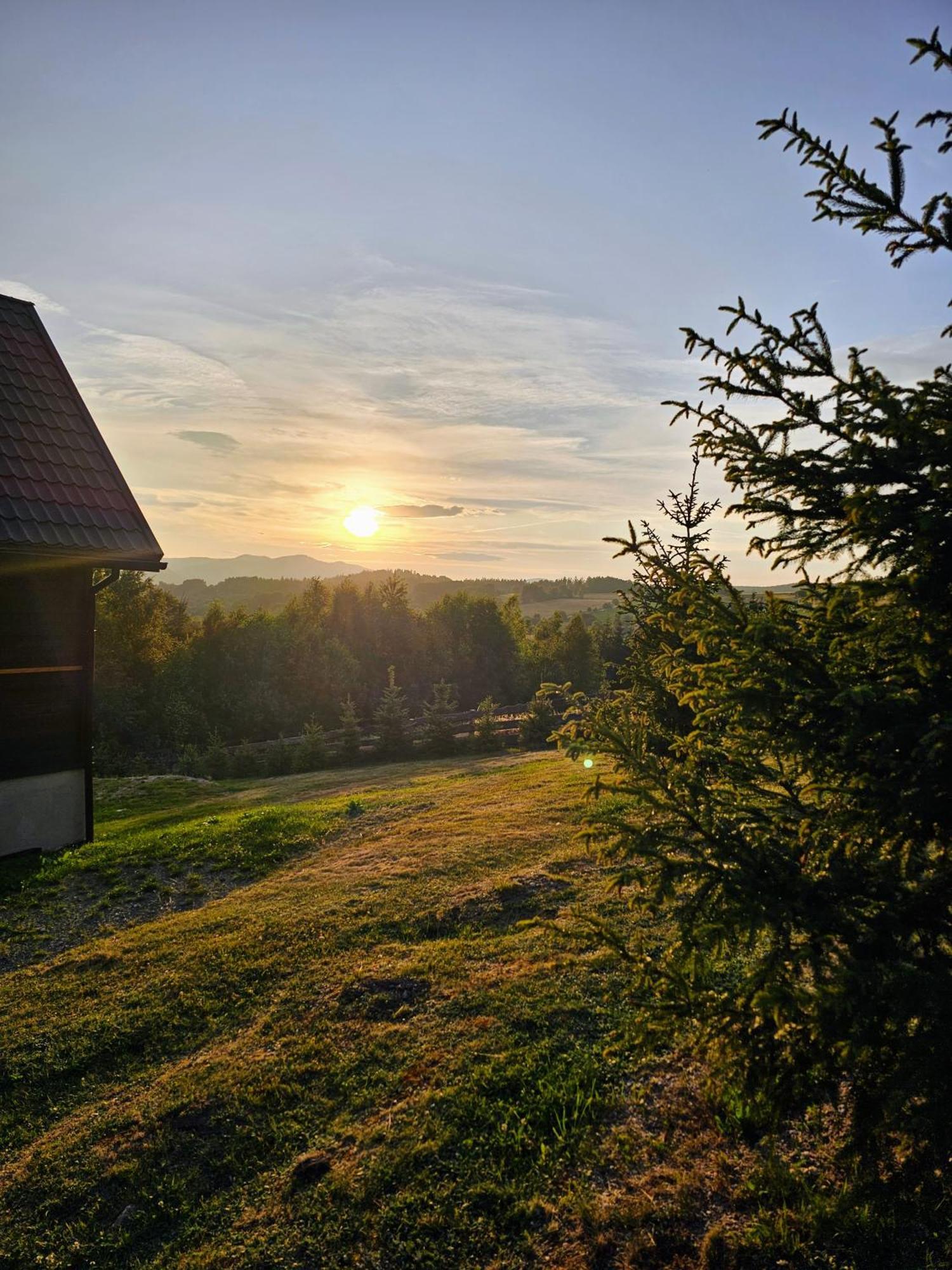 Osada Sierpnica - Uroczy dom z kominkiem w Górach Sowich Exterior foto